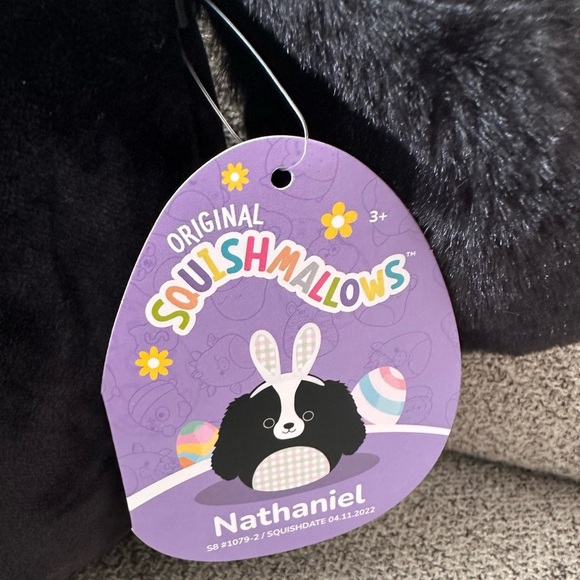 NWT 🐶 🐣 8" Nathaniel Cocker Spaniel Dog Bunny Ears Easter - Picture 5 of 5